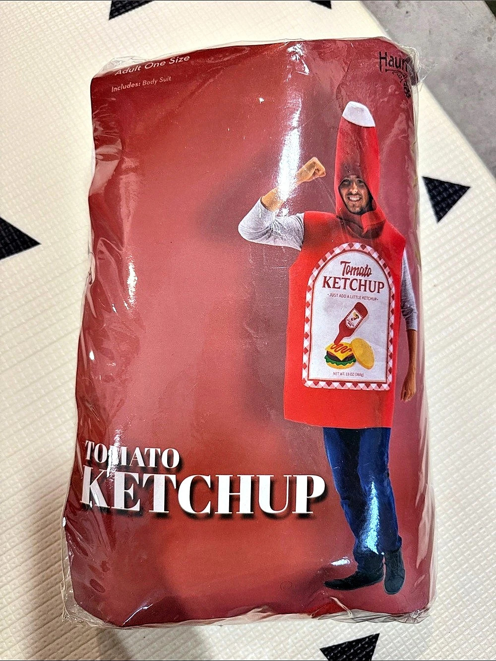 Adult Ketchup & Mustard Costume - Picture 4 of 7